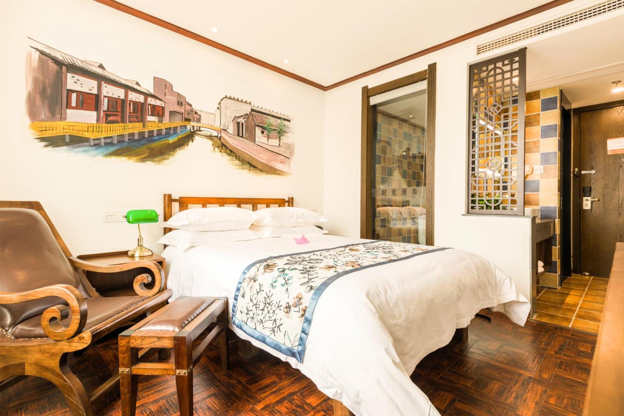 Nostalgia Hotel Near Tianjin Polar Ocean Word- Tianjin Fonte Joy World, 10 Minutes Drive Away From Tianjin Tanggu High-Speed Railway Station, Free Ice-Cream, Mineral Water, Snacks And Laundry Service, English Communication Well Экстерьер фото