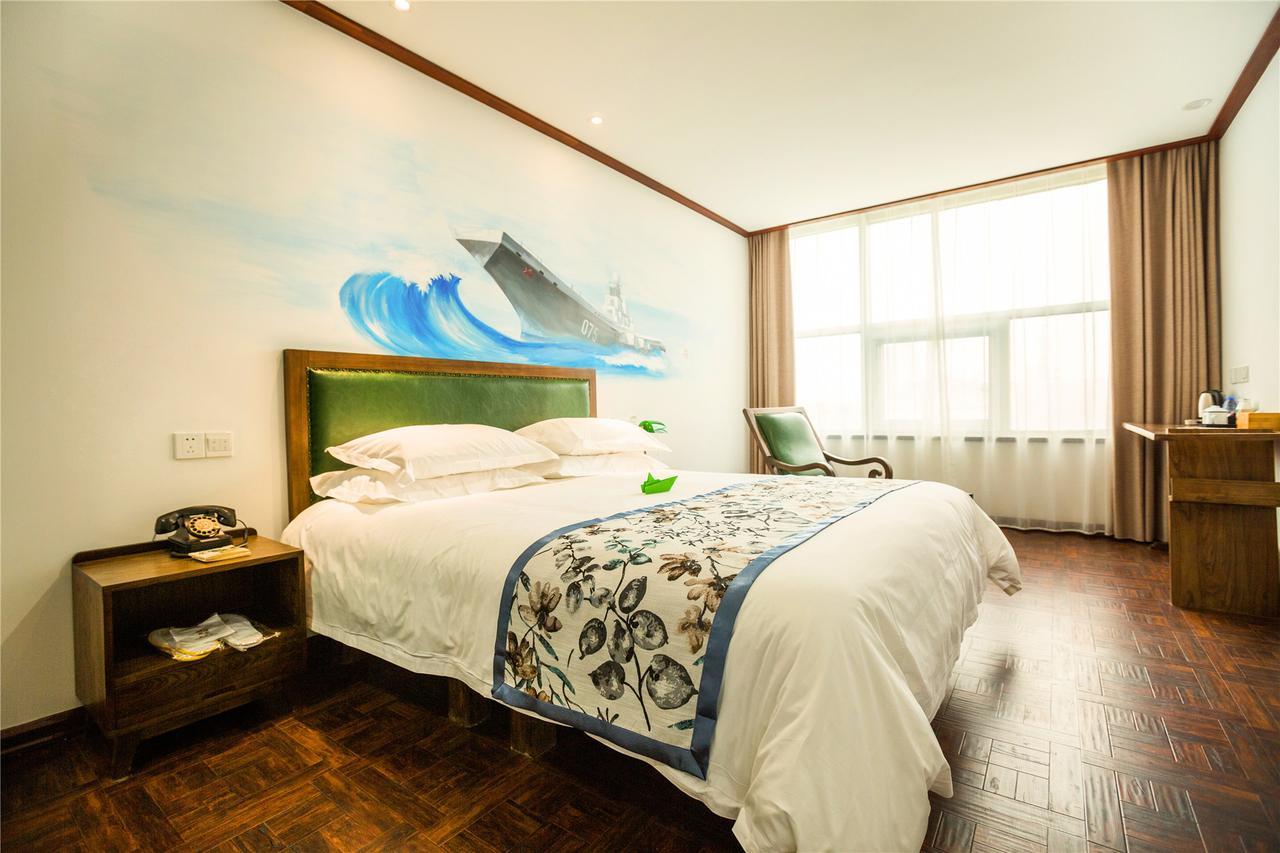 Nostalgia Hotel Near Tianjin Polar Ocean Word- Tianjin Fonte Joy World, 10 Minutes Drive Away From Tianjin Tanggu High-Speed Railway Station, Free Ice-Cream, Mineral Water, Snacks And Laundry Service, English Communication Well Экстерьер фото